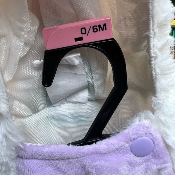 UNICORN costume 0-6 Months hooded 3 piece SET plush HALLOWEEN NWT twins triplets - Picture 8 of 8